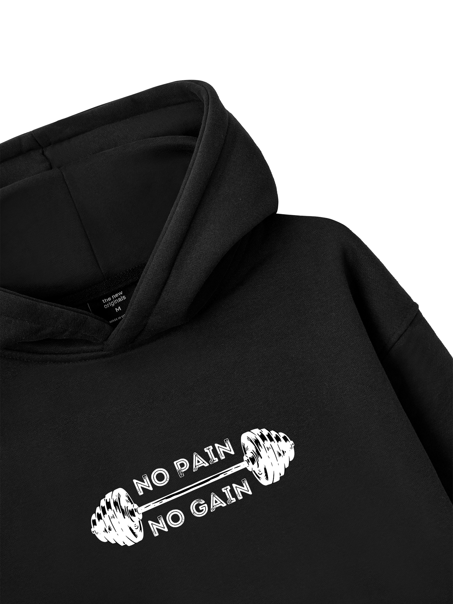 Áo Hoodie Nỉ Bông No Pain No Gain