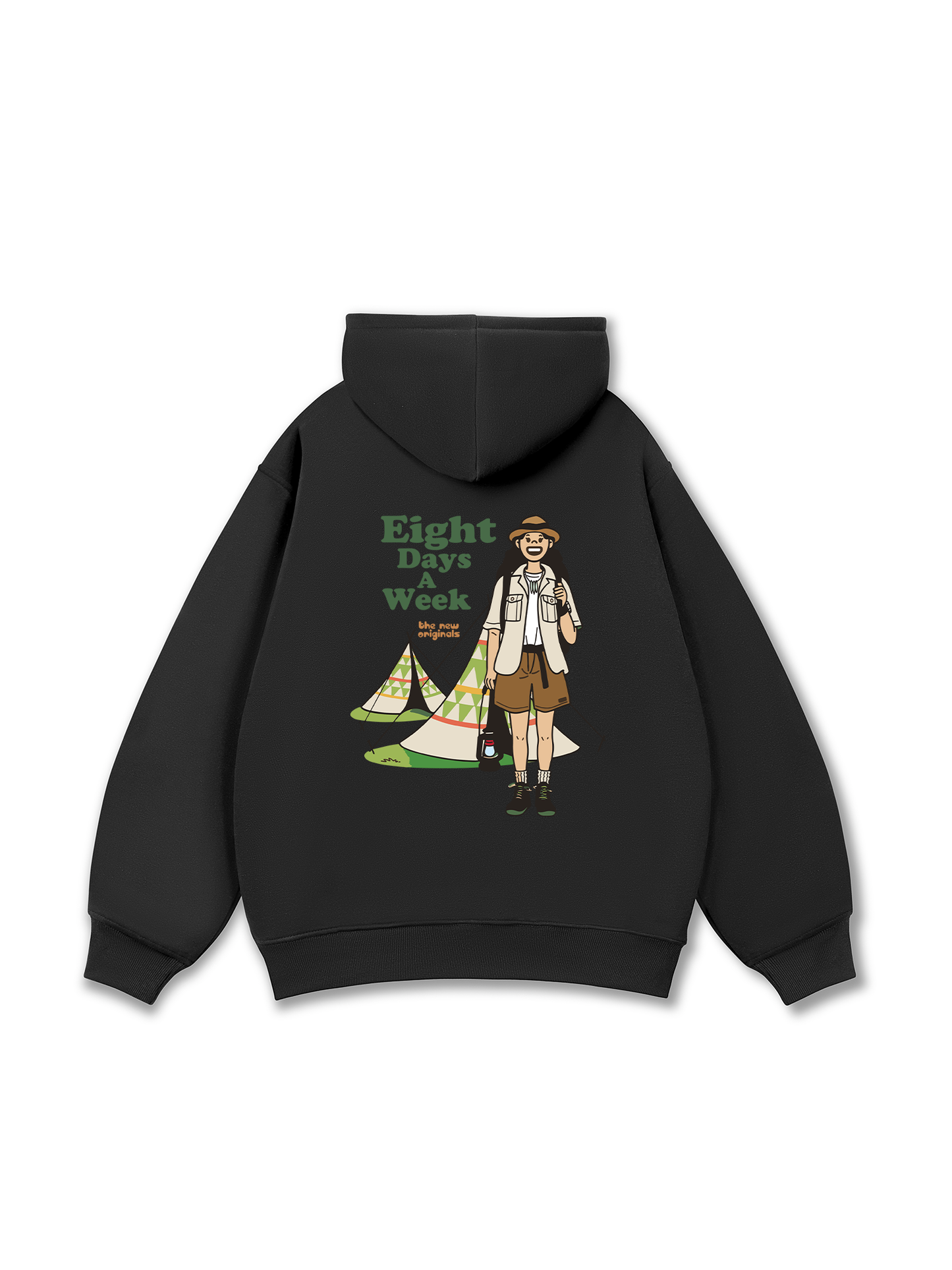 Eight Days A Week Girl Hoodie