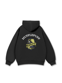 Áo Hoodie Nỉ Bông Harry Potter Huflepuff Vintage
