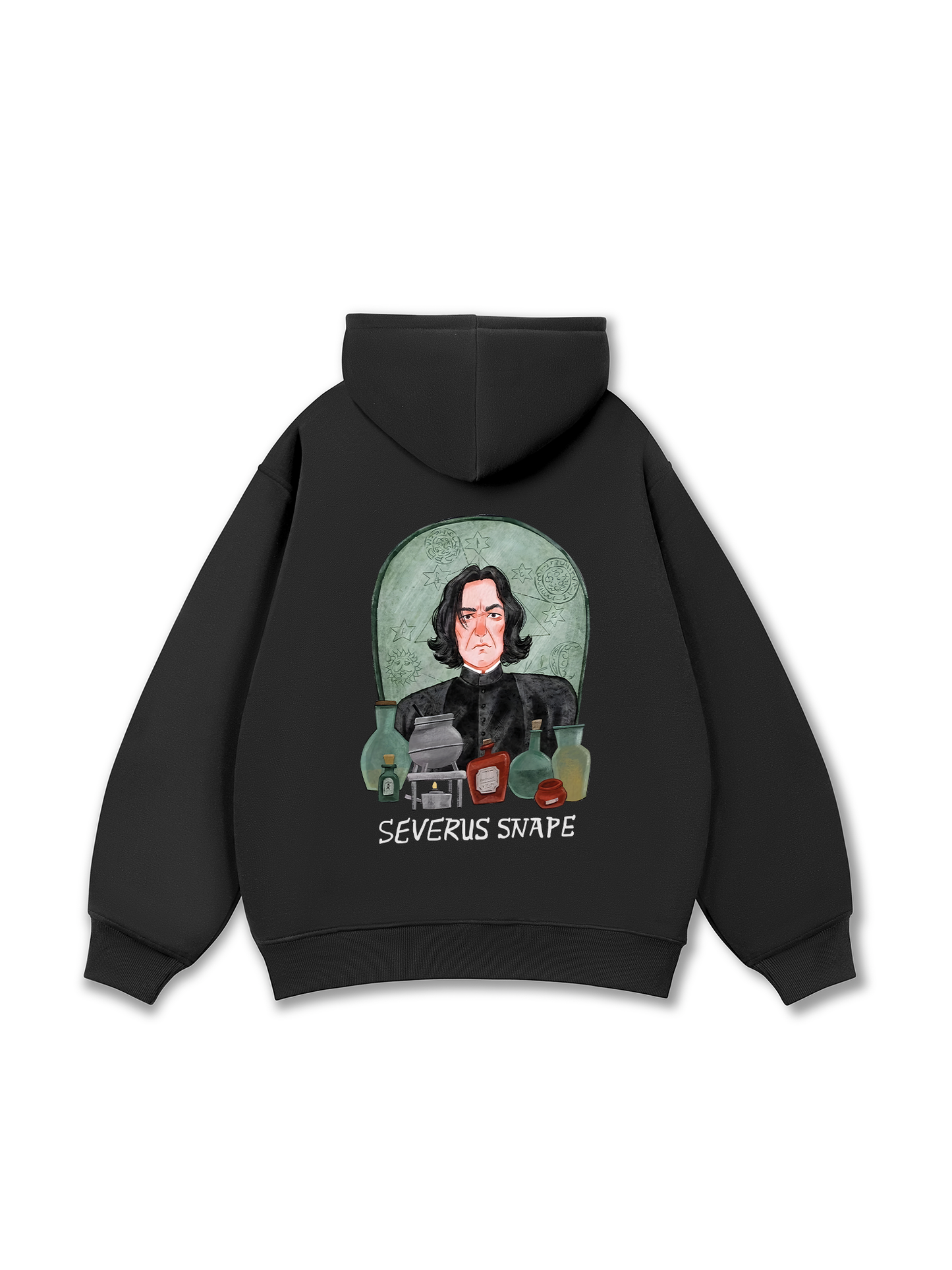 Áo Hoodie Nỉ Bông Harry Potter Severus Snape