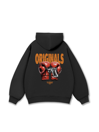 Áo Hoodie Nỉ Bông Fitnes Boxing Gun