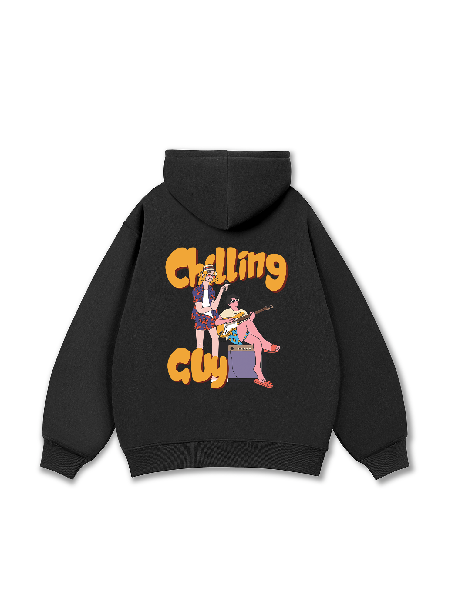 Áo Hoodie Nỉ Bông Weekend Chilling Guy