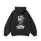 Coffee & Flowers Oversized Hoodie