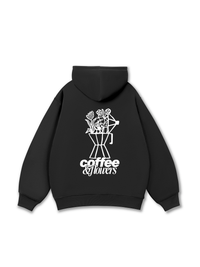 Coffee & Flowers Oversized Hoodie