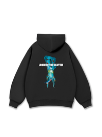 Ocean Under The Water Squid Ocean IRIE FISHING CLUB  Hoodie