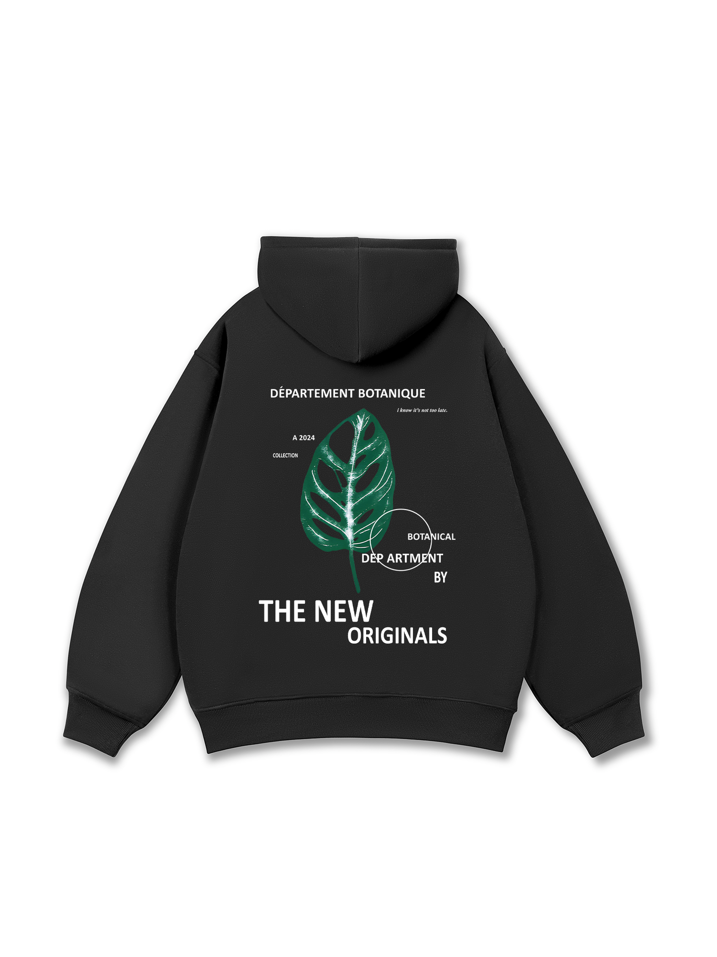 Áo Hoodie Nỉ Bông TROPICAL Département Botanique