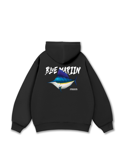 Ocean Blue Mariin Hoodie