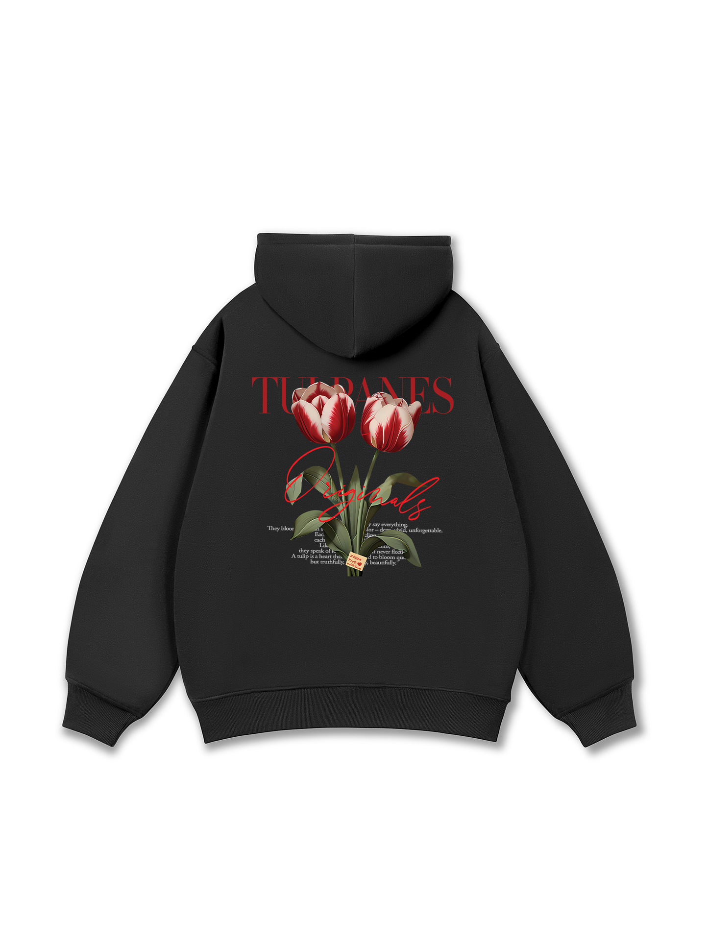 Áo Hoodie Nỉ Bông Tropical Tulpanes