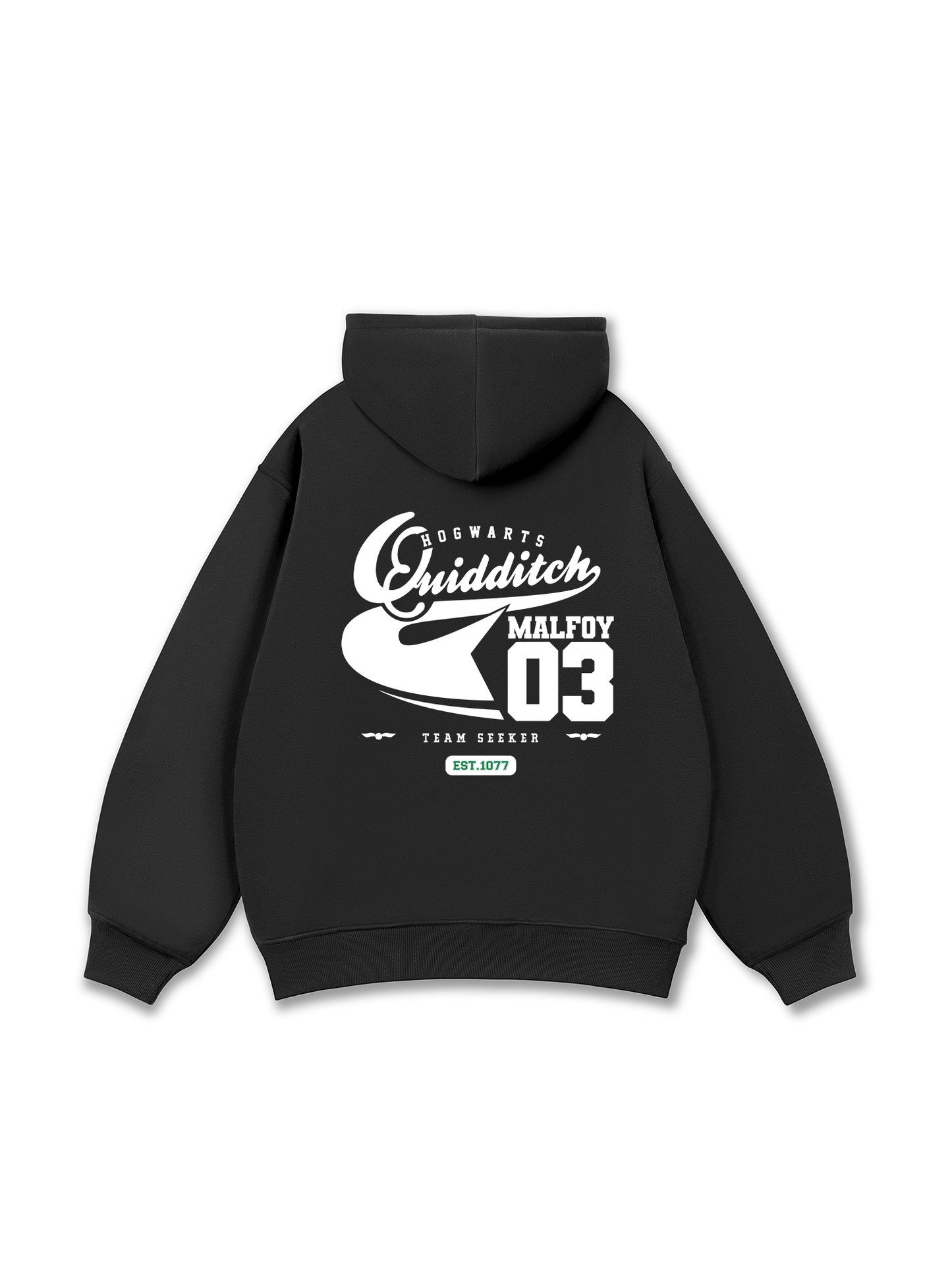 Áo Hoodie Nỉ Bông Quidditch Malfoy