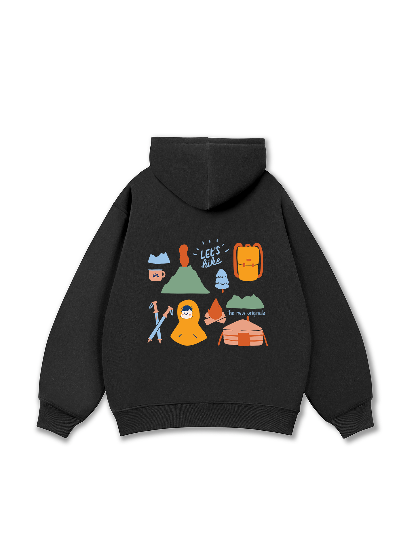 Go Out Let_s Hike Hoodie