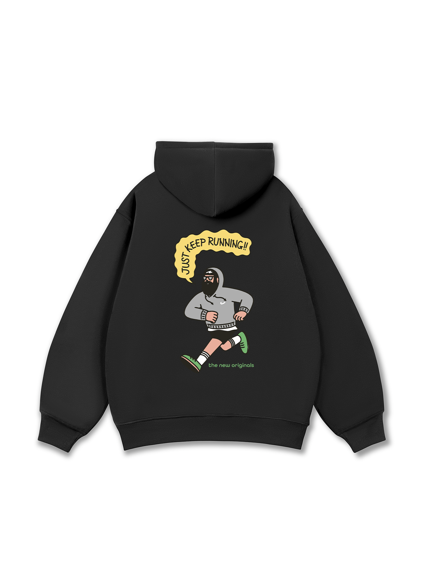Just Keep Running Hoodie