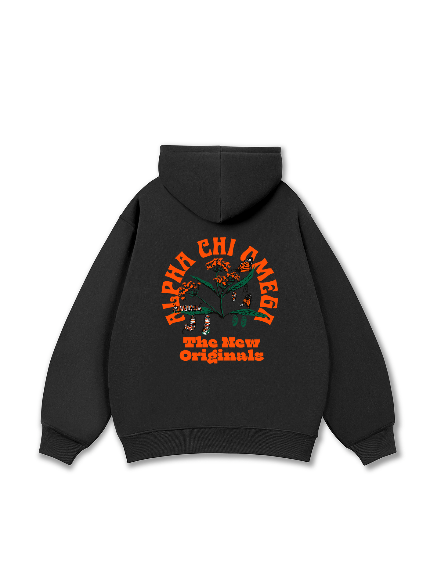 Áo Hoodie Nỉ Bông Tropical Alpha Chi Omega