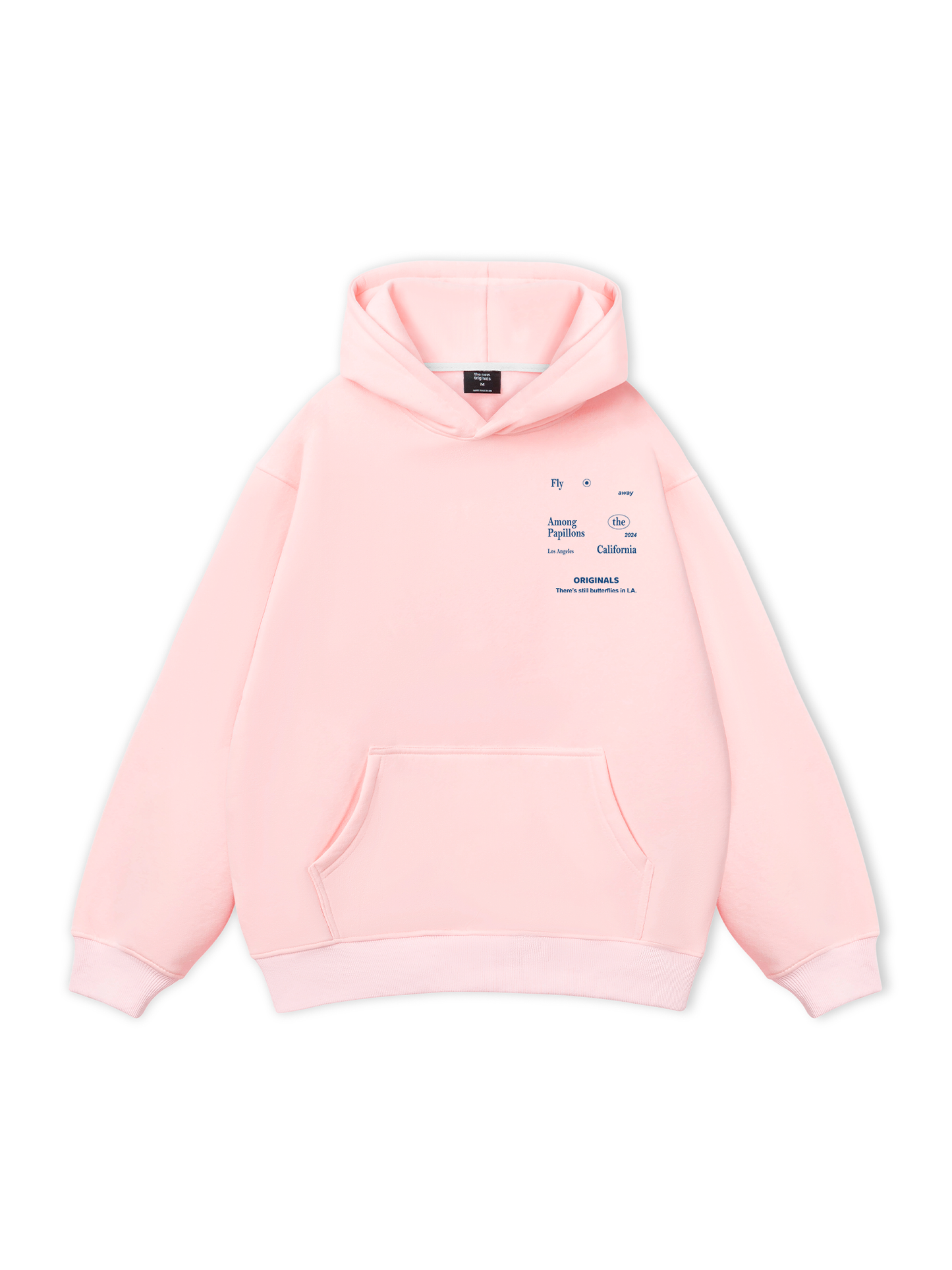 Áo Hoodie Nỉ Bông TROPICAL Butterflies in LA