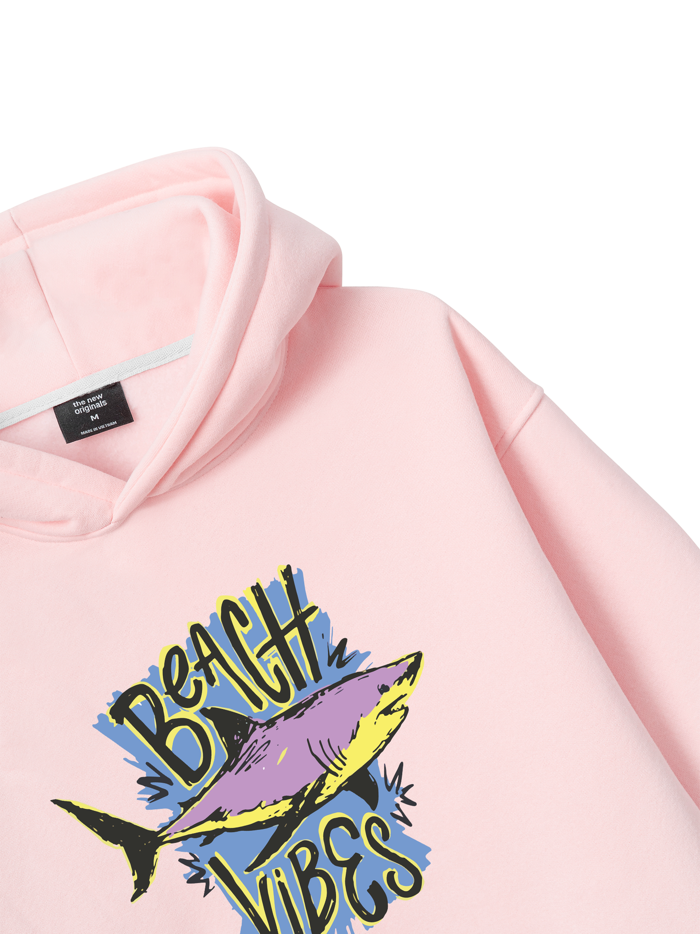 Ocean Beach Vibes Shark  Hoodie