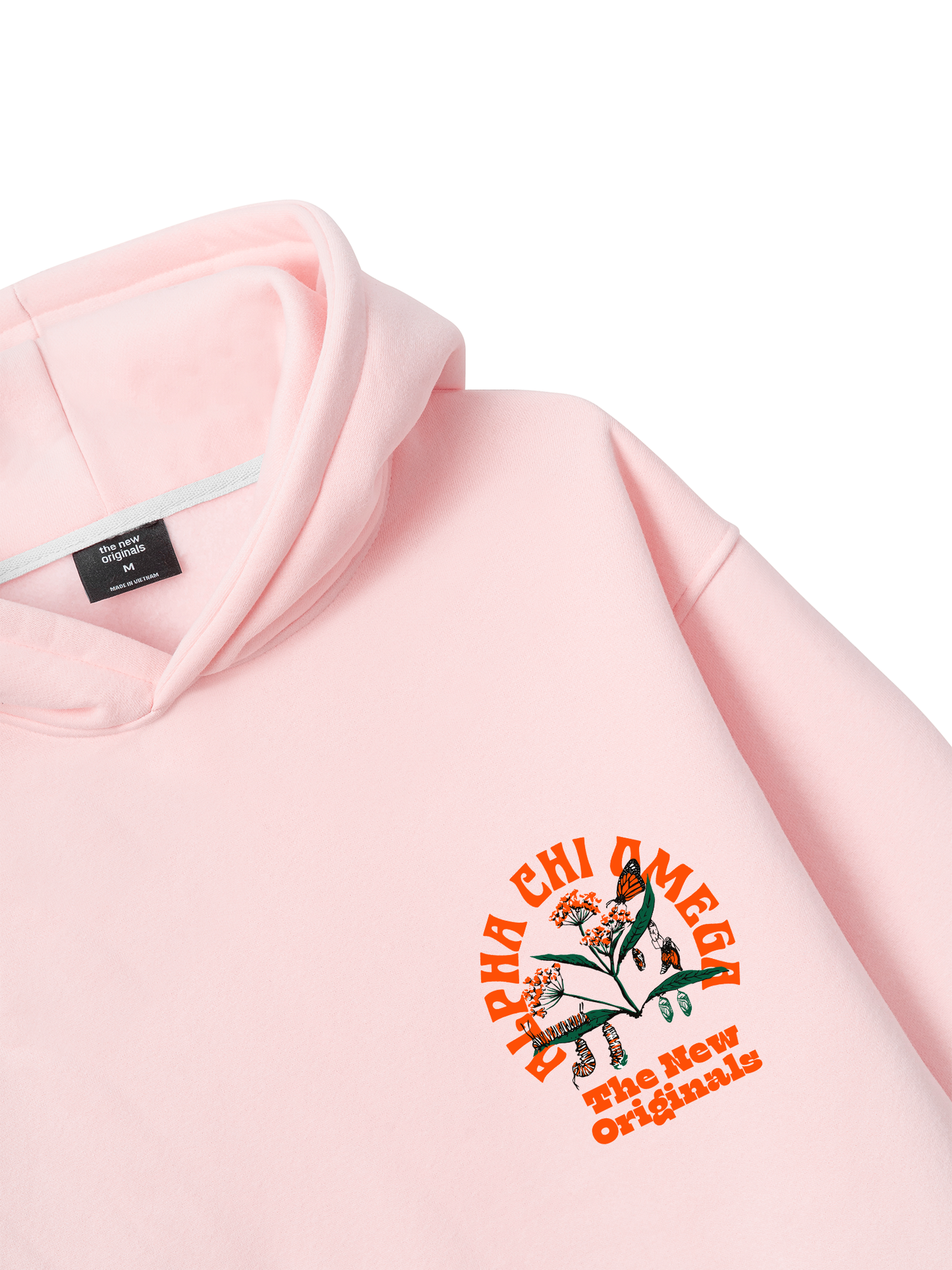 Áo Hoodie Nỉ Bông Tropical Alpha Chi Omega