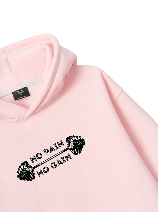 Áo Hoodie Nỉ Bông No Pain No Gain