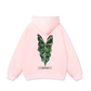 Áo Hoodie Nỉ Bông Tropical Alocasia Leaf