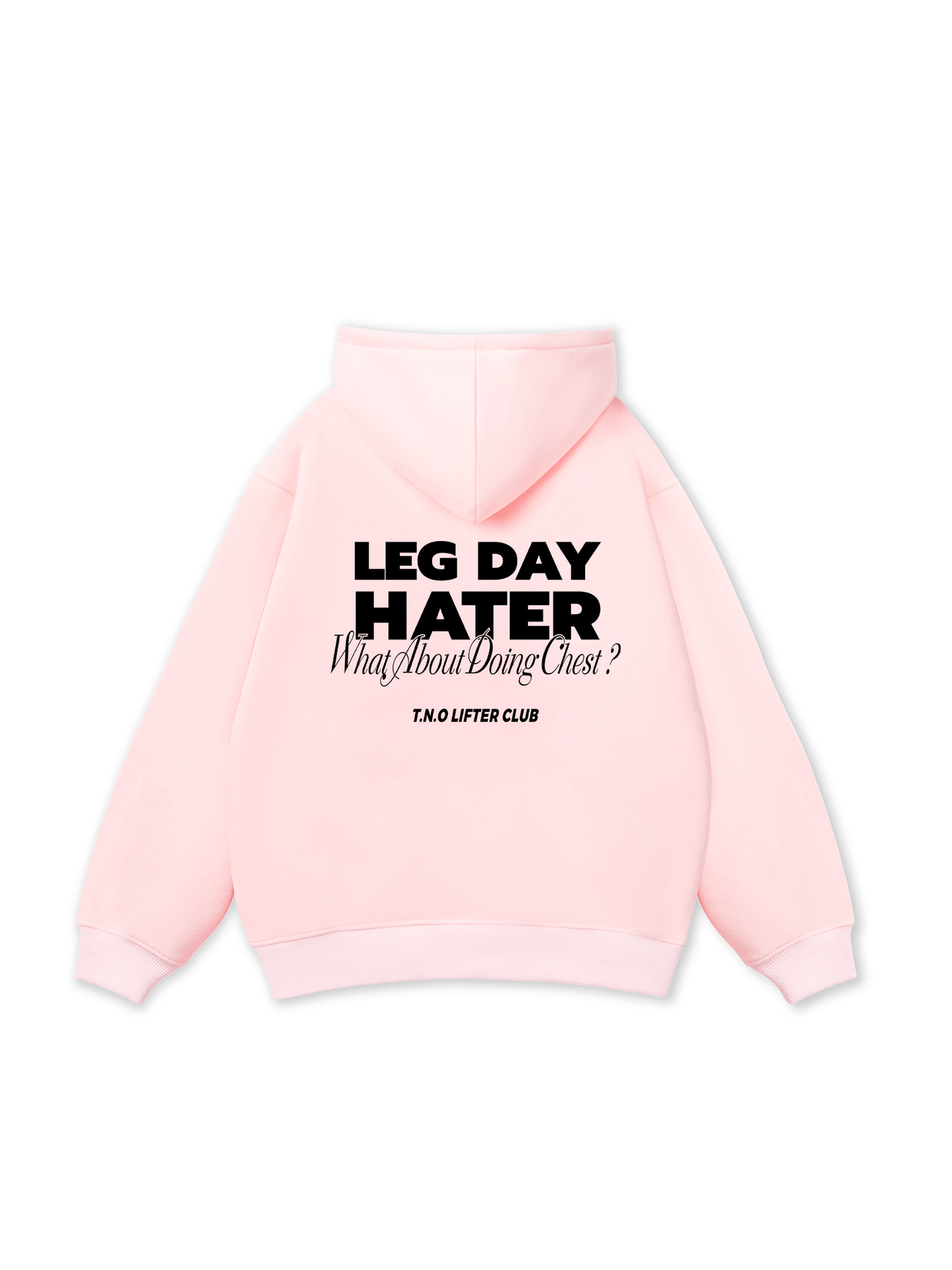 Áo Hoodie Nỉ Bông Leg Day