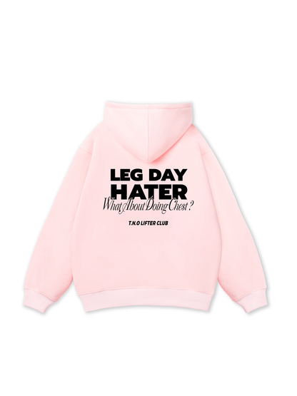 Áo Hoodie Nỉ Bông Leg Day