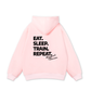 Áo Hoodie Nỉ Bông Eat Sleep Train Repeat