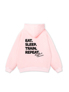 Áo Hoodie Nỉ Bông Eat Sleep Train Repeat