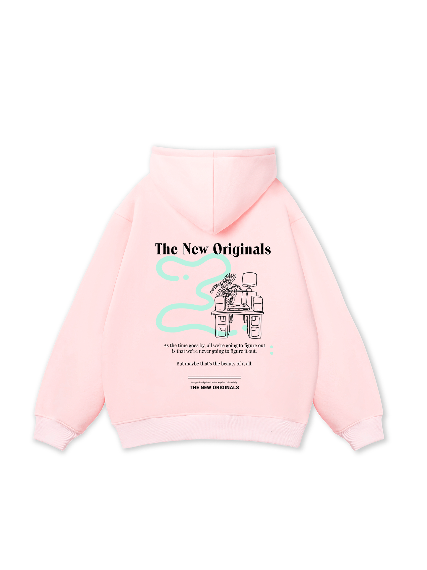 Áo Hoodie Nỉ Bông TROPICAL Simple Moments