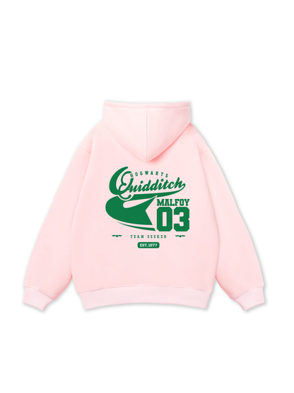 Áo Hoodie Nỉ Bông Quidditch Malfoy