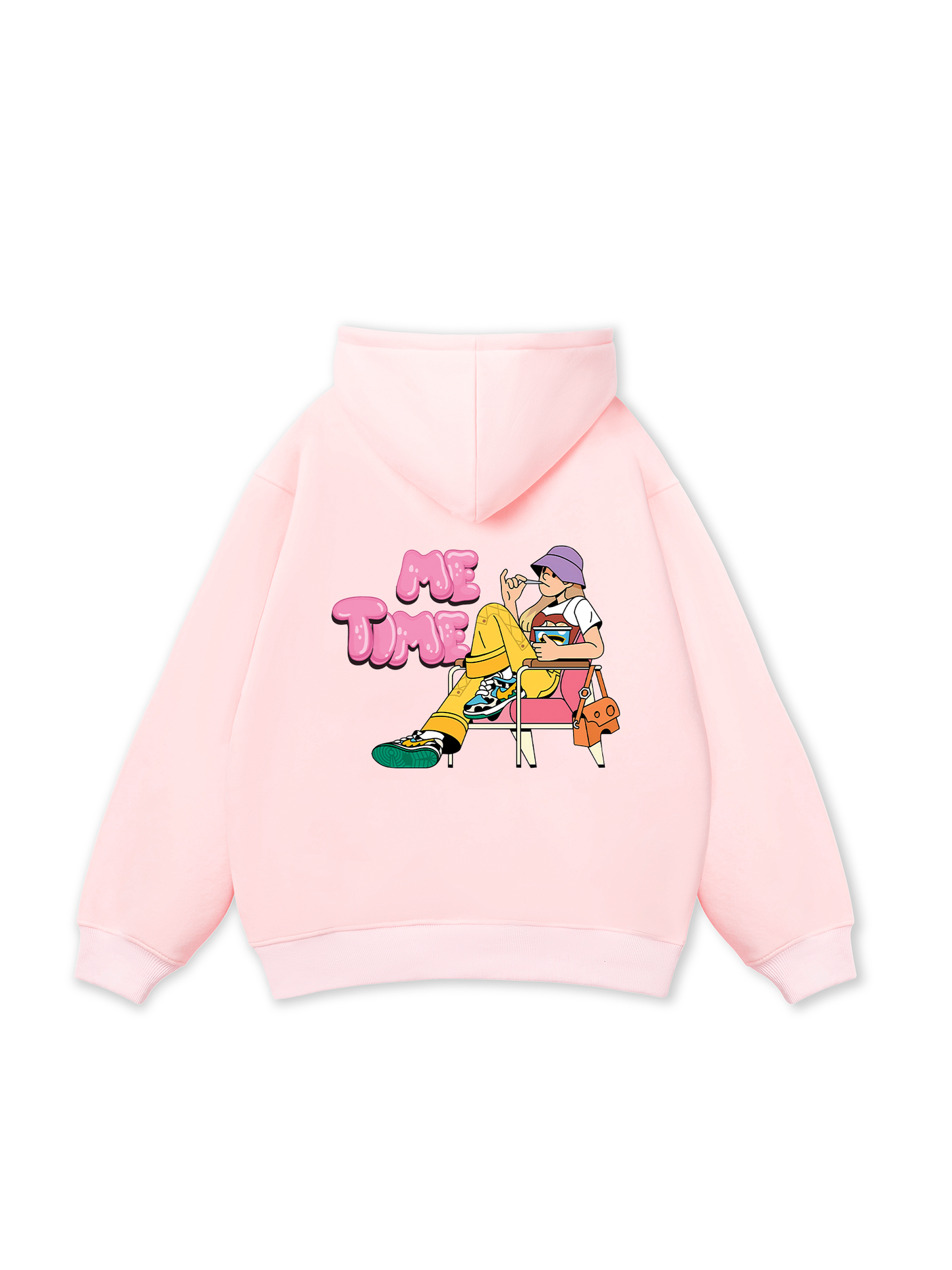 Áo Hoodie Nỉ Bông Weekend Me Time