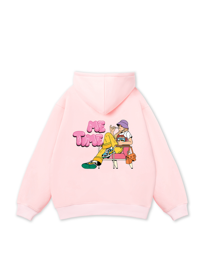 Áo Hoodie Nỉ Bông Weekend Me Time