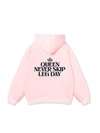Áo Hoodie Nỉ Bông Queen Never Skip Leg Day