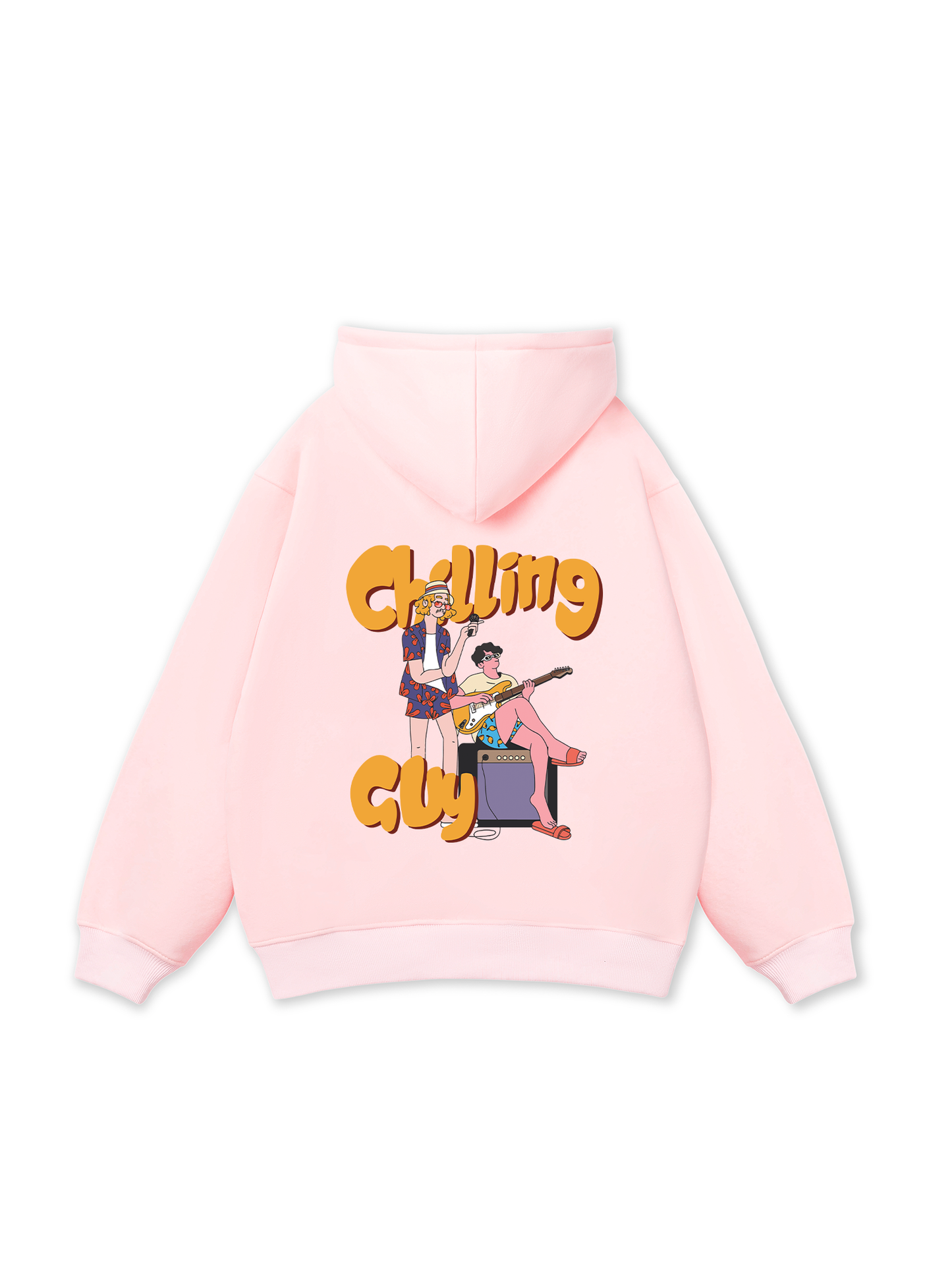 Áo Hoodie Nỉ Bông Weekend Chilling Guy