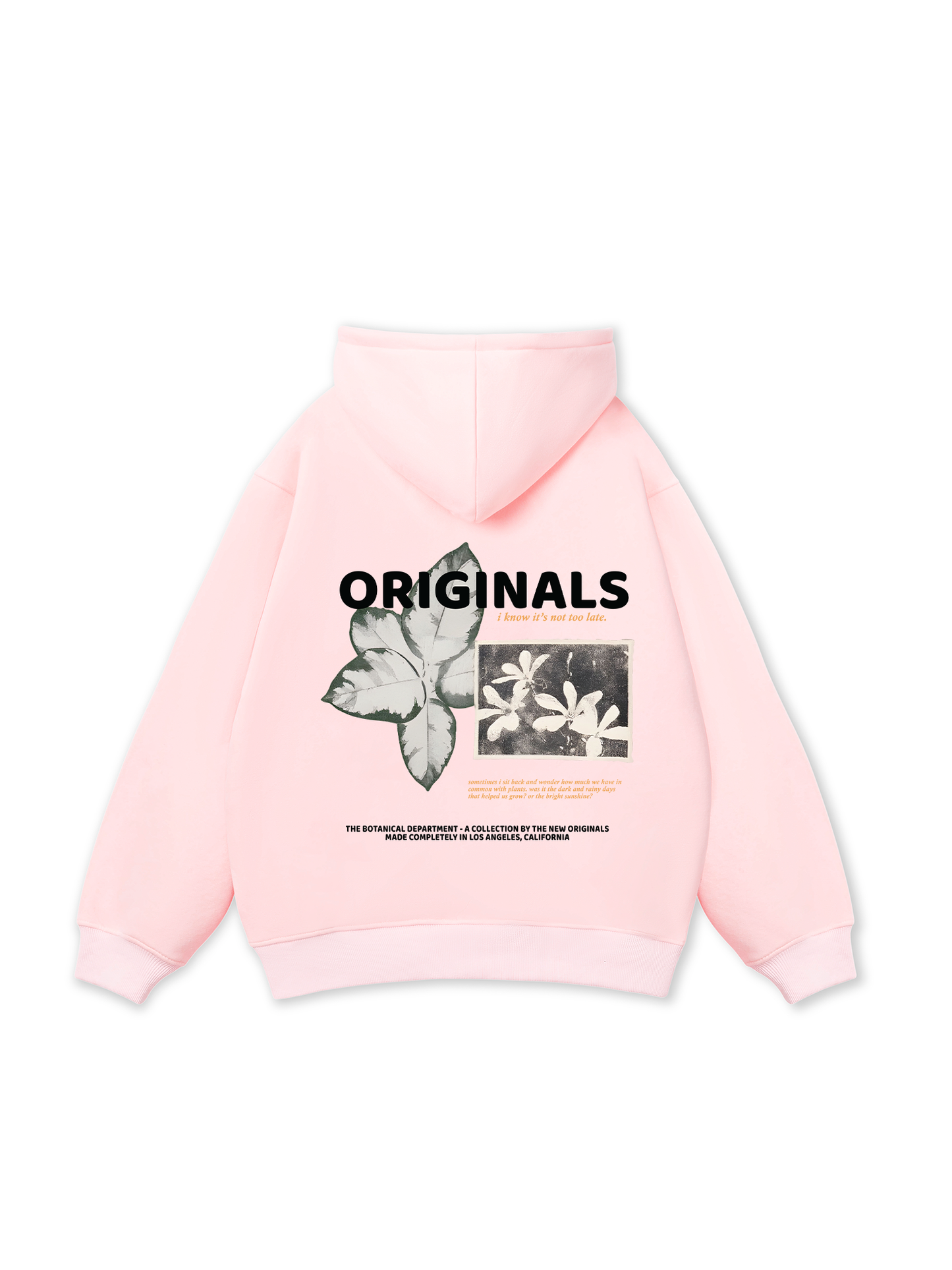 Áo Hoodie Nỉ Bông TROPICAL Département Botanique