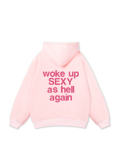 Life Vibe Woke Up Hoodie