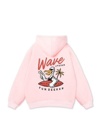 Ocean Duck Waves  Hoodie