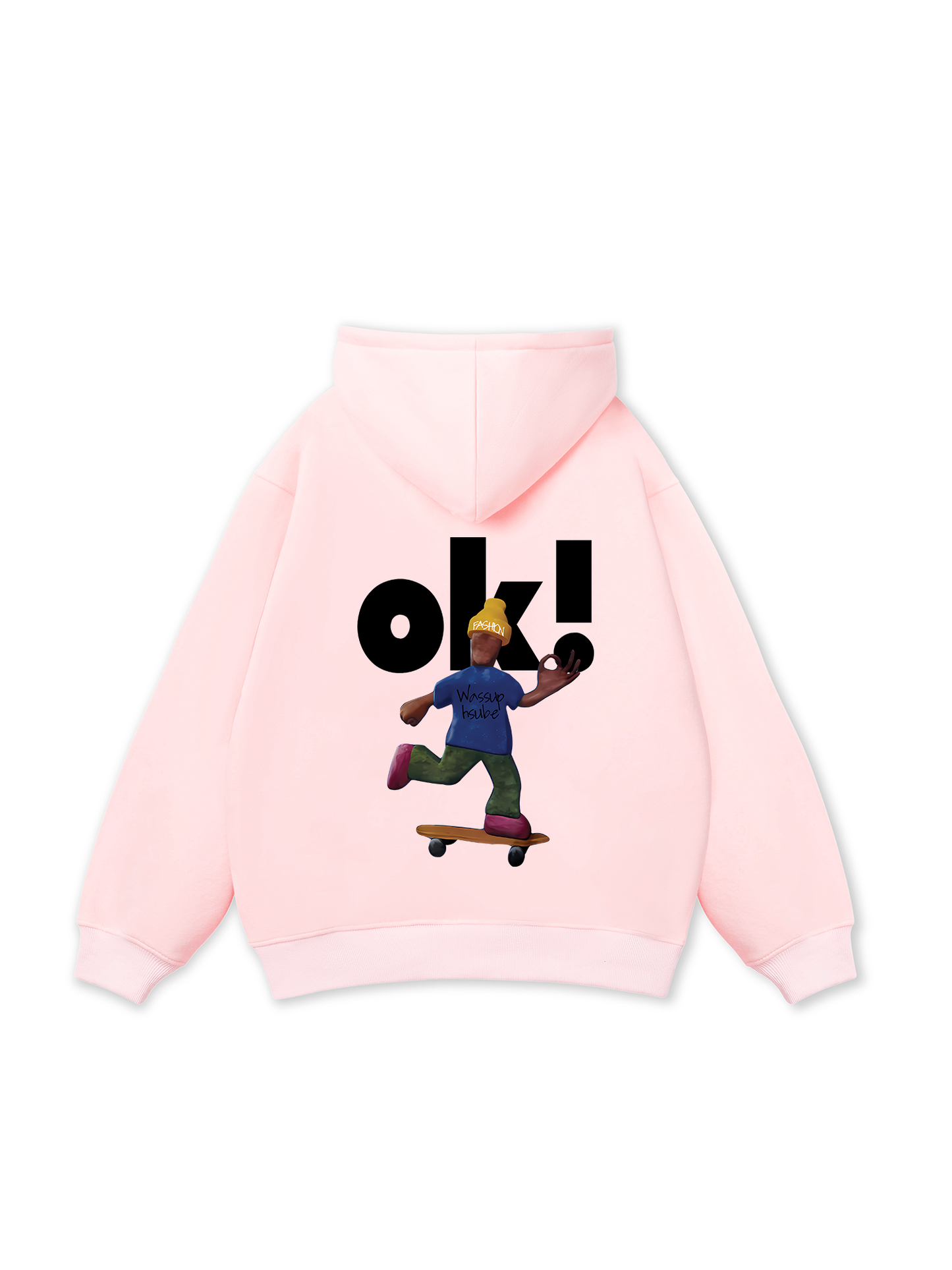 Áo Hoodie Nỉ Bông Weekend OK Skate