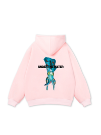 Ocean Under The Water Squid Ocean IRIE FISHING CLUB  Hoodie