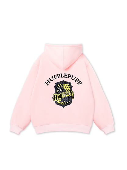 Áo Hoodie Nỉ Bông Harry Potter Huflepuff Vintage