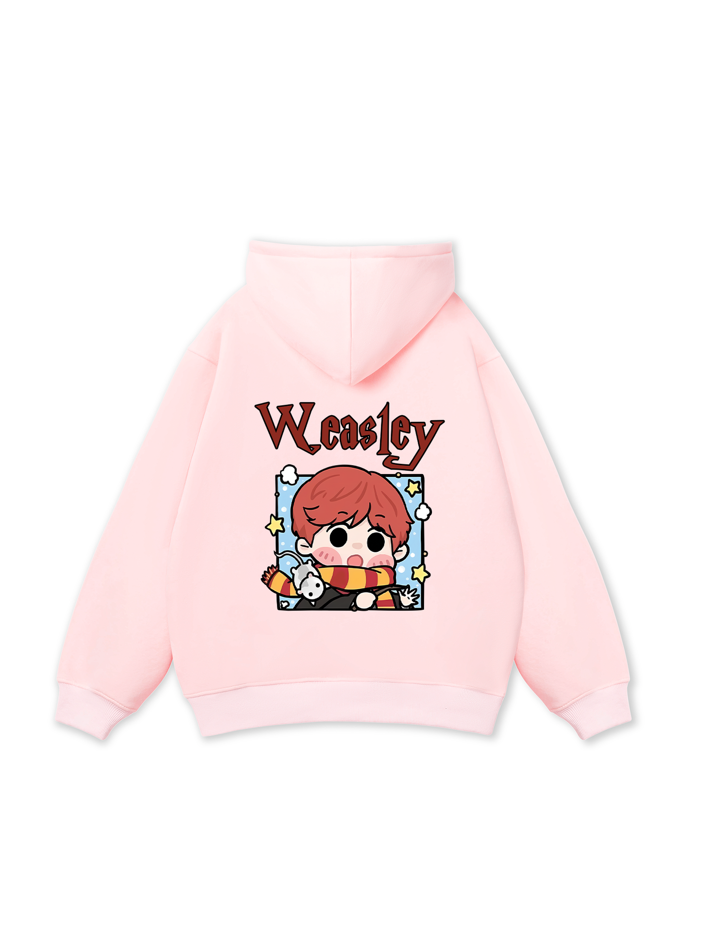 Áo Hoodie Nỉ Bông Harrry Potter Weasley Chibi