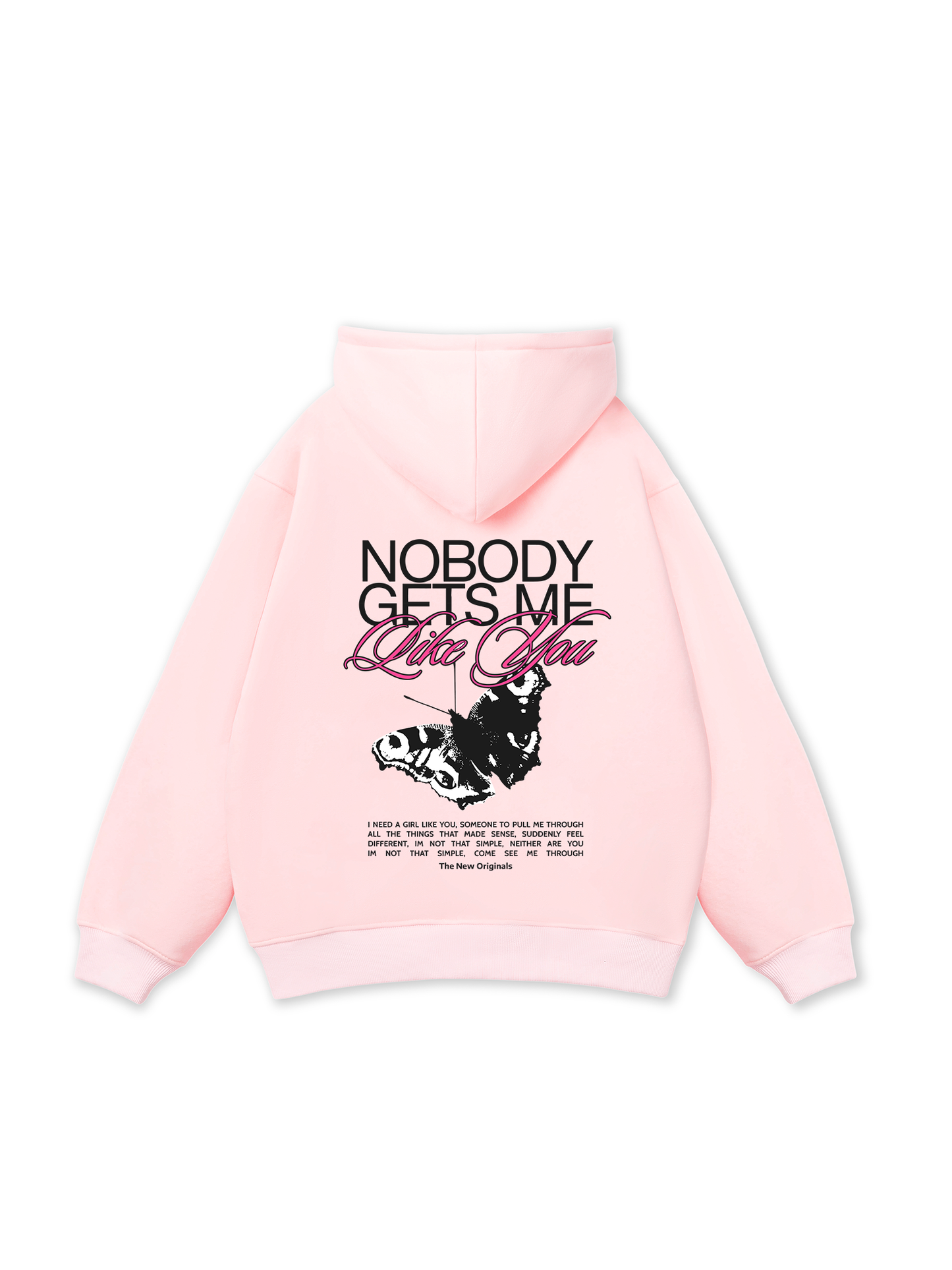 Áo Hoodie Nỉ Bông Tropical Nobody Get Me