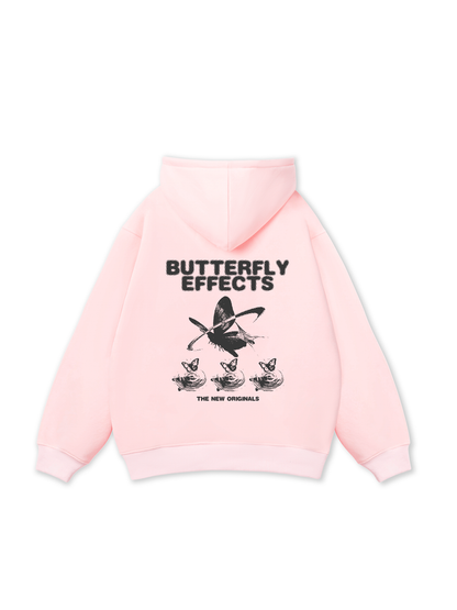 Áo Hoodie Nỉ Bông Tropical Butterfly Effects