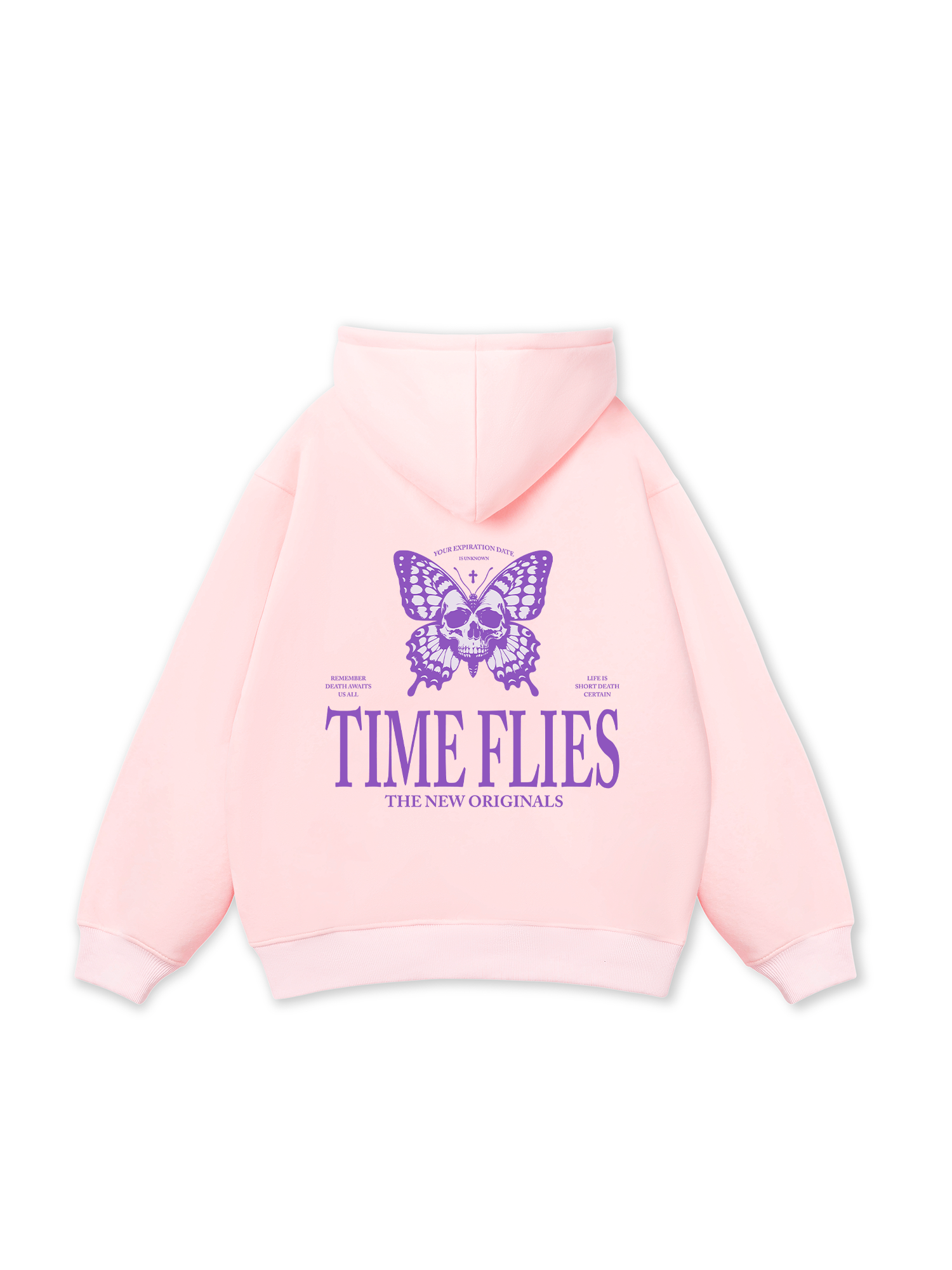 Áo Hoodie Nỉ Bông Tropical Time Flies