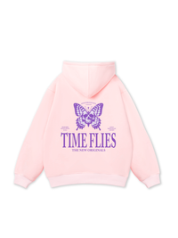 Áo Hoodie Nỉ Bông Tropical Time Flies