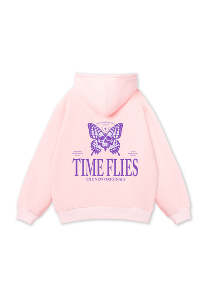 Áo Hoodie Nỉ Bông Tropical Time Flies