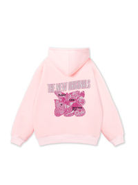 Áo Hoodie Nỉ Bông Tropical Float Like A Butterfly