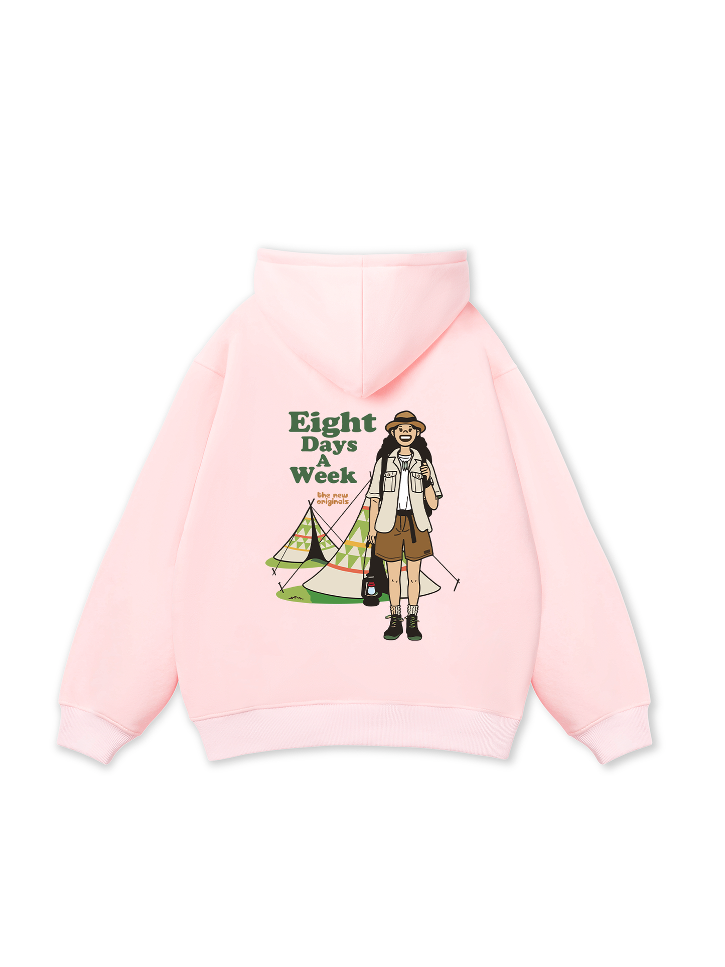 Eight Days A Week Girl Hoodie