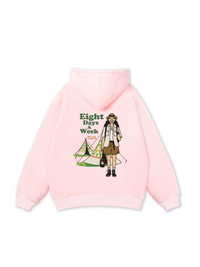 Eight Days A Week Girl Hoodie