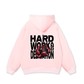Áo Hoodie Nỉ Bông Fitnes Hard Work And Dedication