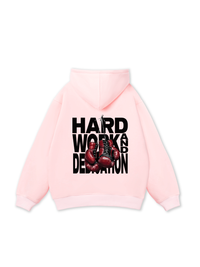 Áo Hoodie Nỉ Bông Fitnes Hard Work And Dedication