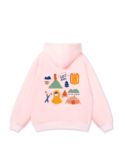 Go Out Let_s Hike Hoodie