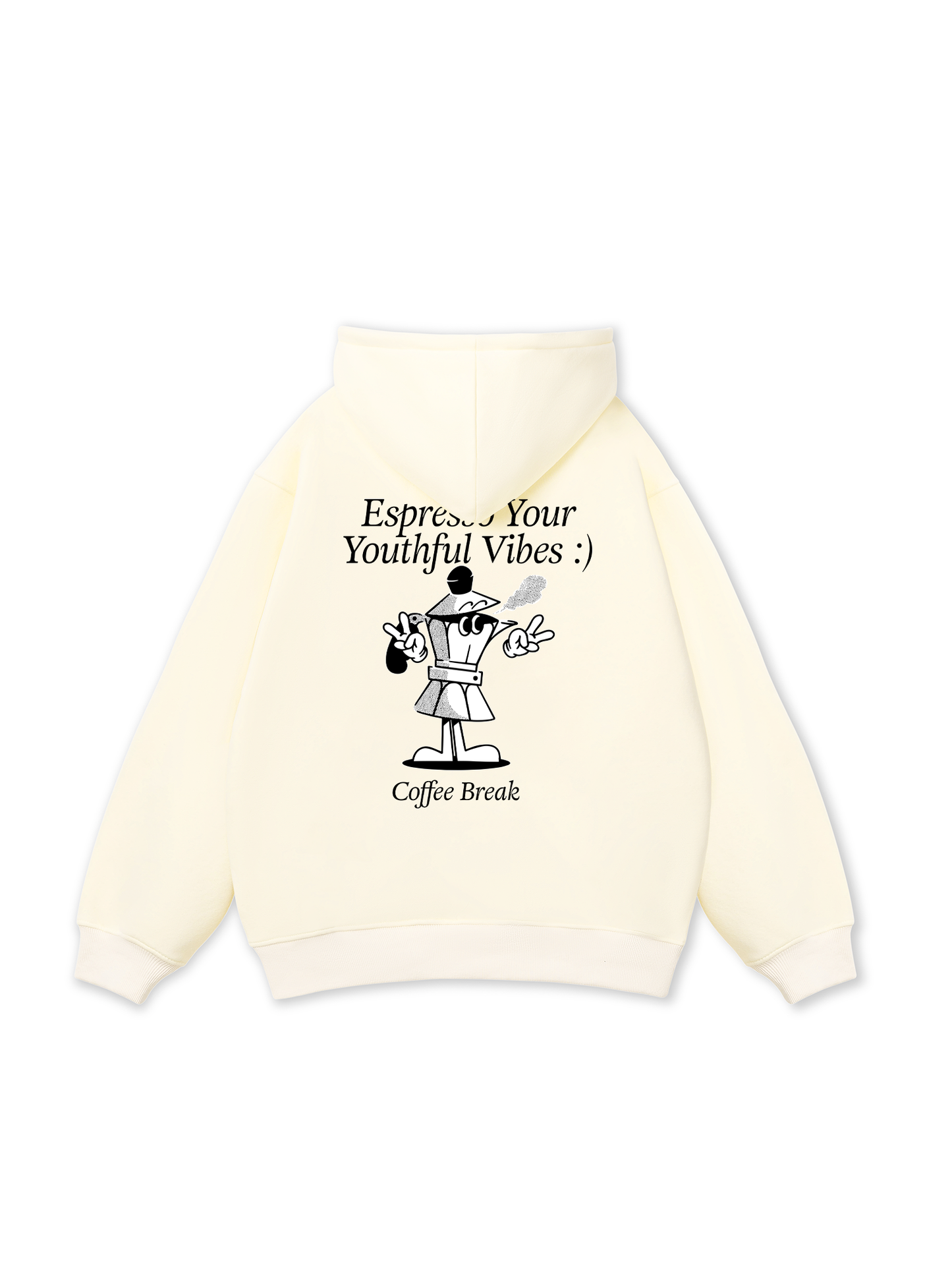 Espresso Your Youthful Vibes Hoodie